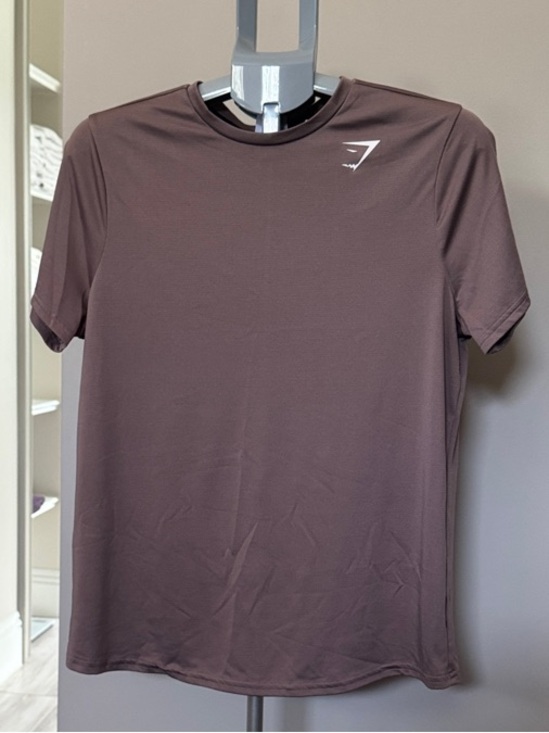 Gymshark Other - Gymshark Men’s Arrival Short Sleeve Performance Tee — Light Brown Small